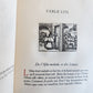 1920 AESOP'S FABLES antique Les Fables d'Esope Phrygien ILLUSTRATED 1669 reprint