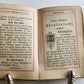 1890 GERMAN PRAYER BOOK w/ MOTHER OF PEARL BINDING antique