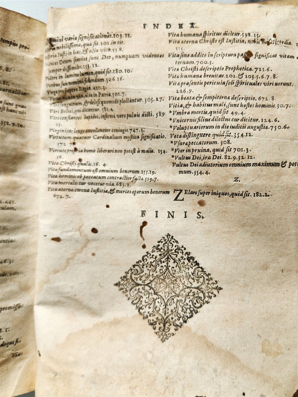 1619 EXPLANATIO in PSALMOS by ROBERT BELLARMINE antique vellum bound