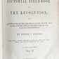 1859 PICTORIAL FIELD-BOOK of REVOLUTION by B. LOSSING 2 VOLS antique ILLUSTRATED