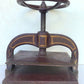 CAST IRON BOOK PRESS antique BOOKBINDING VICTORIAN 19th century