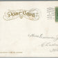STERLING IL SCHOOLS ANTIQUE POSTCARD