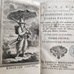 1778 ADVENTURES of ROBINSON CRUSOE by DANIEL DEFORE antique 2 VOLUMES