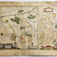 1640 MAP of FRANCE LOUDONOIS by WILLEM BLAEU antique AUTHENTIC hand colored