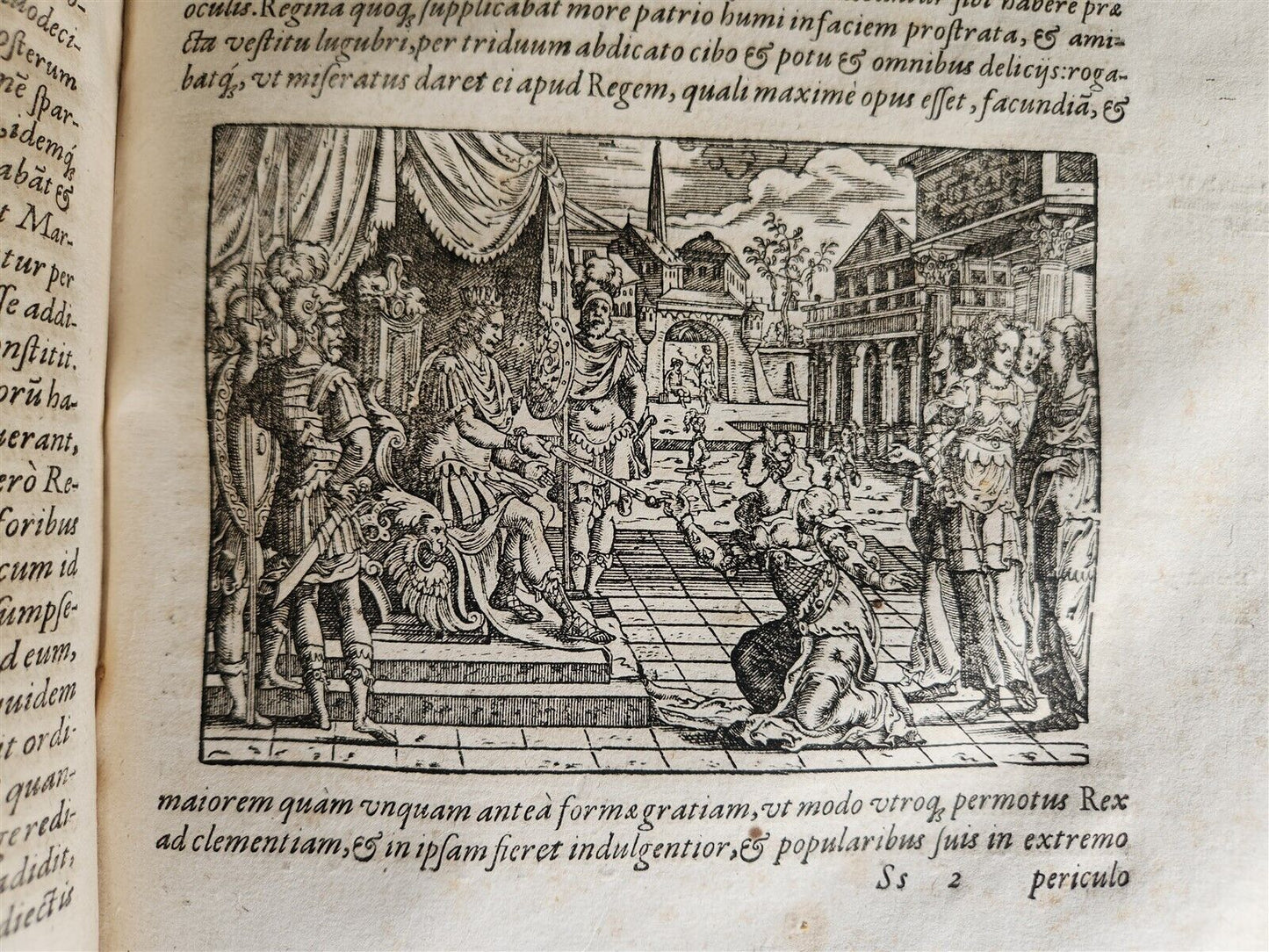 1580 FLAVIUS JOSEPHUS BEAUTIFULLY ILLUSTRATED MASSIVE FOLIO antique Judaica RARE
