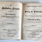1848 GERMAN SOLDIER'S JOURNAL antique ILLUSTRATED