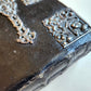 1754 GERMAN DEVOTIONAL BOOK antique BINDING w/ STUNNING SILVER FITTINGS