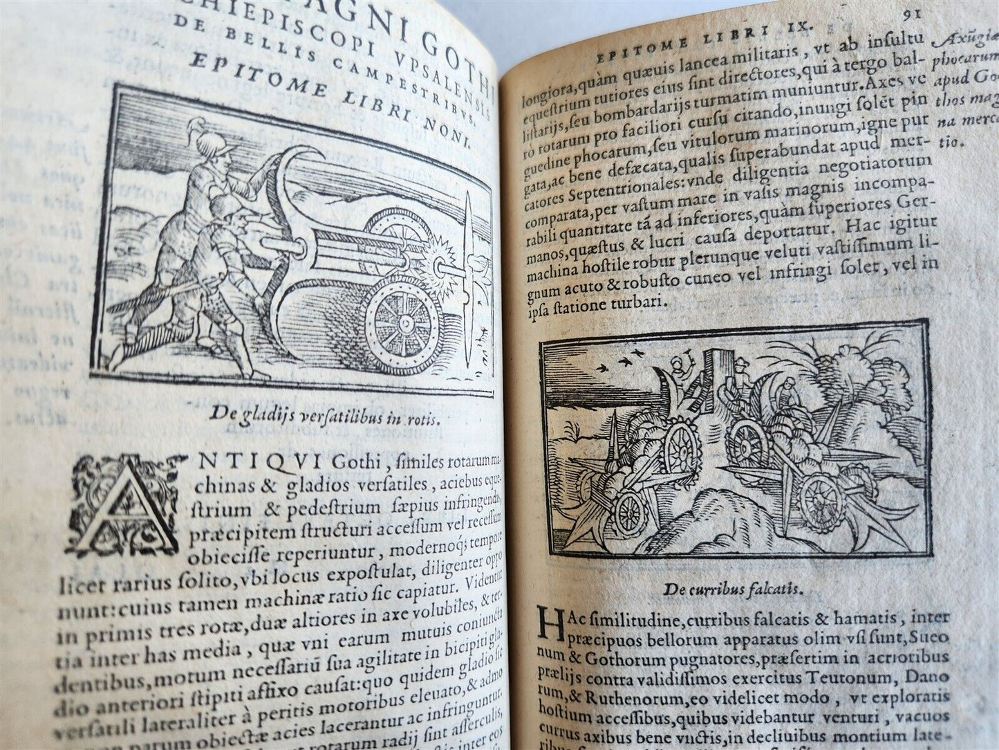 1558 ILLUSTRATED SCANDINAVIA antique Historia de Gentibus Septentrionalibus RARE