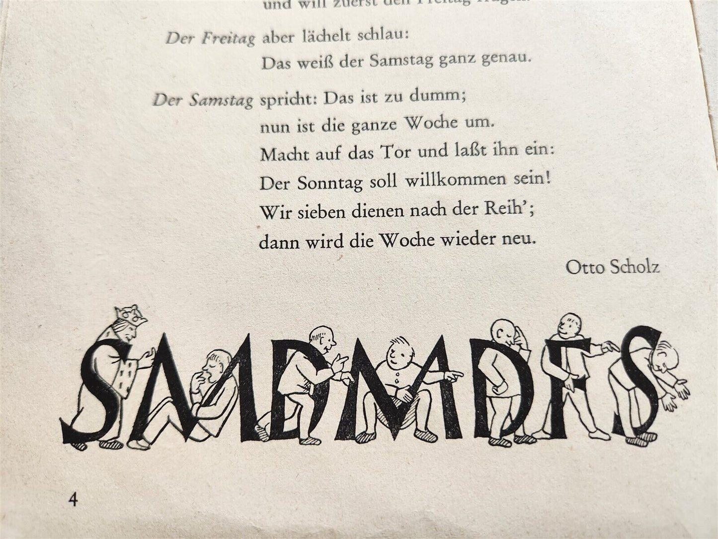 1951 CHILDREN BOOK in GERMAN vintage ILLUSTRATED THIENEMANNS SCHATZASTLEIN