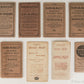 1895-1921 GROUP of 12 AMERICAN STATES FOLDING MAPS BOOKLETS antique AMERICANA