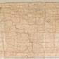 1895-1921 GROUP of 12 AMERICAN STATES FOLDING MAPS BOOKLETS antique AMERICANA