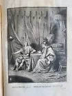 1739 TELEMACHUS SEEKING HIS FATHER ILLUSTRATED FOLIO antique in GERMAN