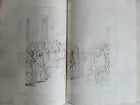 1838-39 ITALIAN ART ILLUSTRATED FOLIO antique 72 engravings