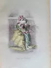 1847 FLOWERS PERSONIFIED antique ILLUSTRATED w/ 23 PLATES Les fleurs animees