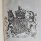 1754 COATS of ARMS of GERMAN NOBLES Wappen-Kalender antique fully illustrated