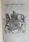 1754 COATS of ARMS of GERMAN NOBLES Wappen-Kalender antique fully illustrated