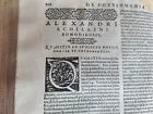 1568 ALESSANDRO ACHILLINI antique VERY RARE MEDICAL TREATISE 16th century