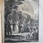 1739 TELEMACHUS SEEKING HIS FATHER ILLUSTRATED FOLIO antique in GERMAN