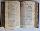 1671 BREVIARY PSALMS w/ AMAZING FRENCH BINDING antique 17th CENTURY illustrated