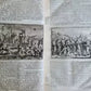 1703 WORLDS HISTORY KING FRIEDRICH WILHELM I COAT OF ARMS antique ILLUSTRATED