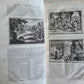 1703 WORLDS HISTORY KING FRIEDRICH WILHELM I COAT OF ARMS antique ILLUSTRATED