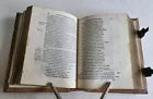 1650 BLIND-STAMPED PIGSKIN BOUND ANTHOLOGY by Jesuit Georg Stengel antique