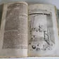 1719 ILLUSTRATED COMPENDIUM of HOUSEHOLD LITERATURE antique GERMAN PIGSKIN FOLIO