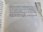 1574 SERMONS by Alessandro Bonanno antique VELLUM BINDING 16th CENTURY