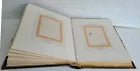 1886 GERMAN MANUSCRIPT ANNIVERSARY ALBUM antique C.F. Klein-Schlatter company