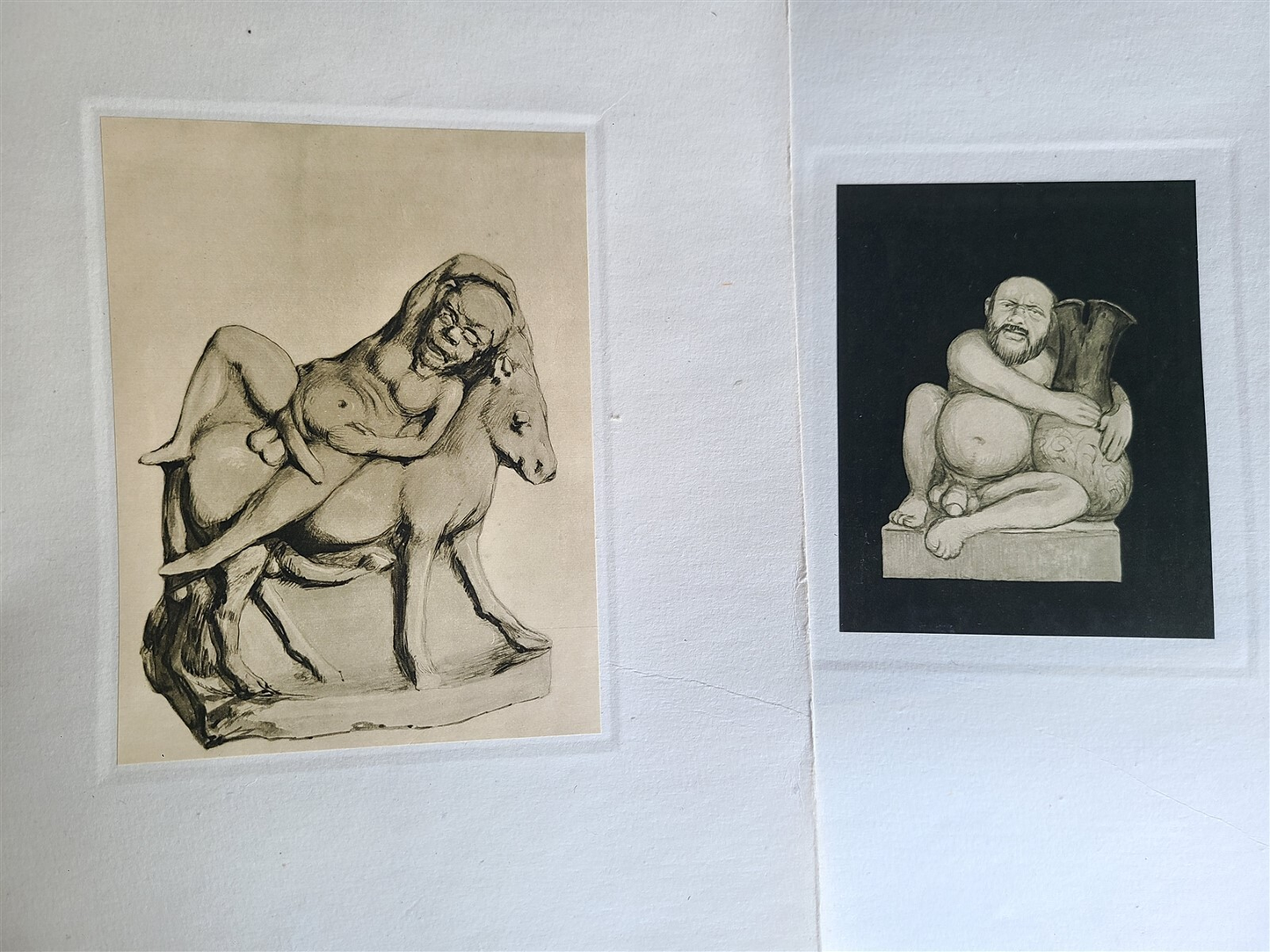 1921 ANTIKE EROTIK in Kleinkunst und Keramik Gaston Vorberg antique 111 PLATES
