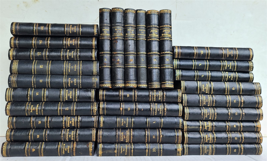 1865 30 VOLUMES INVENTIONS on PHYSICS CHEMISTRY ASTRONOMY MECHANICS antique