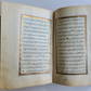 19th CENTURY MANUSCRIPT KORAN ISLAMIC antique ILLUMINATED QURAN