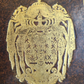 1703 WORLDS HISTORY KING FRIEDRICH WILHELM I COAT OF ARMS antique ILLUSTRATED