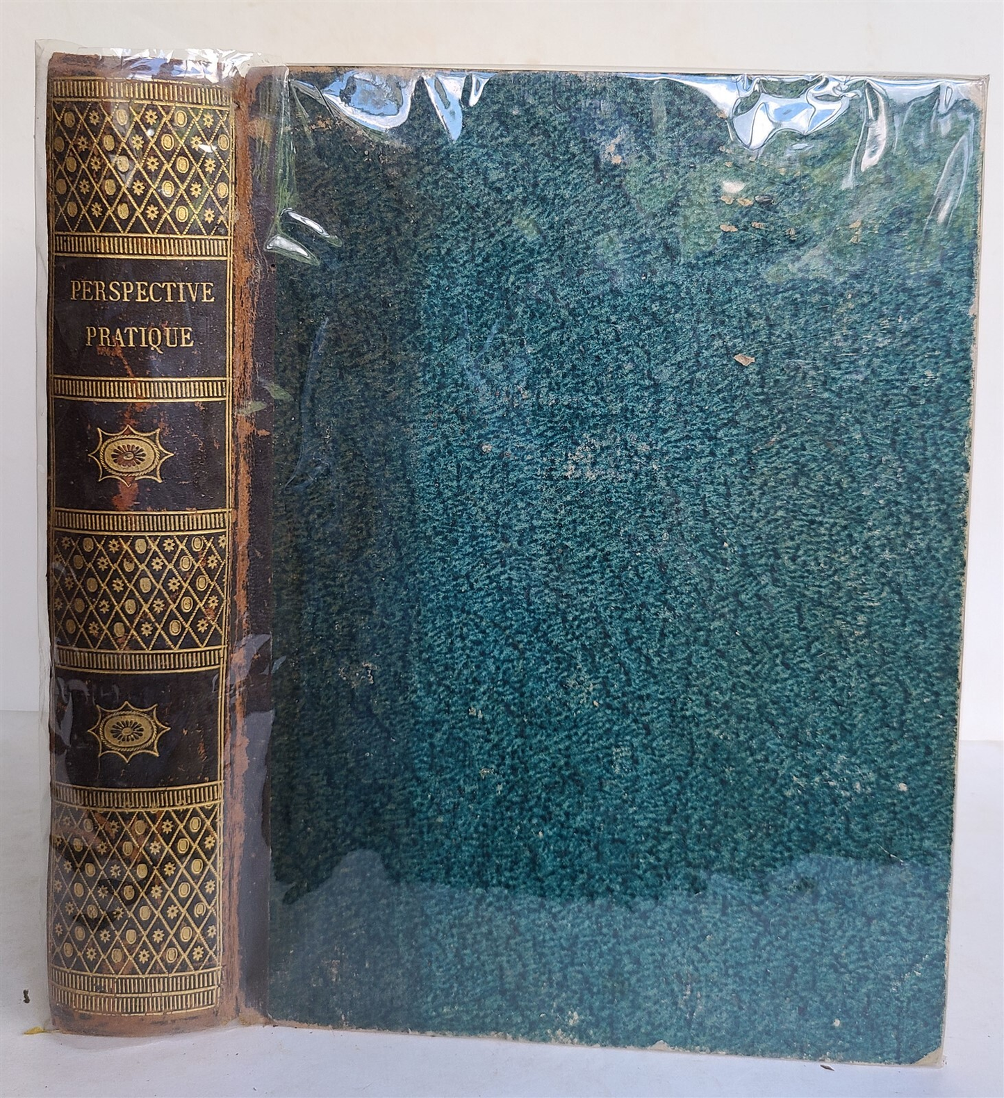 1799 ELEMENTS of PRACTICAL PERPECTIVE for ARTISTS ILLUSTRATED antique in French