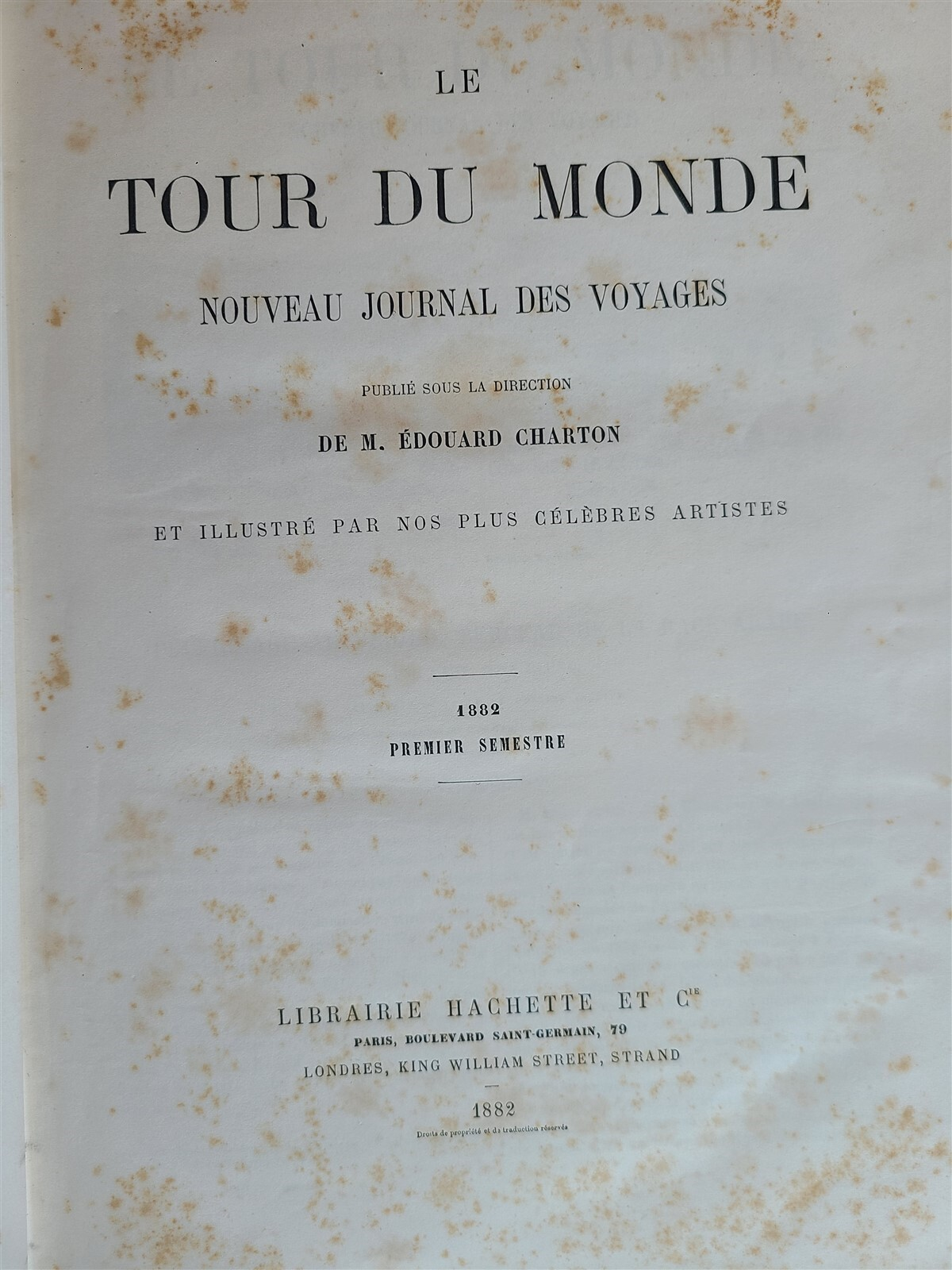 1860-85 49 volumes HISTORY of VOYAGES TOUR DE MONDE ILLUSTRATED antique 170 lbs