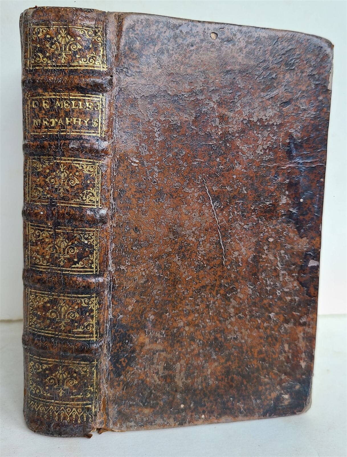 1669 PHILOSOPHY METAPHYSICA & PHYSICA by Etienne de Melles antique in LATIN