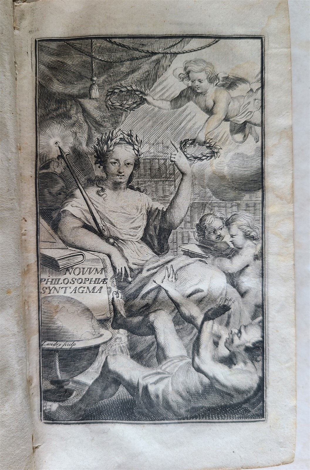 1669 PHILOSOPHY METAPHYSICA & PHYSICA by Etienne de Melles antique in LATIN