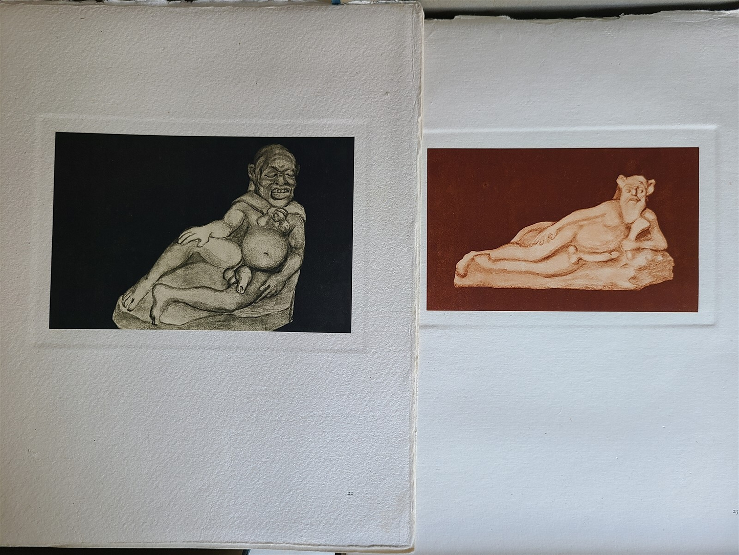 1921 ANTIKE EROTIK in Kleinkunst und Keramik Gaston Vorberg antique 111 PLATES