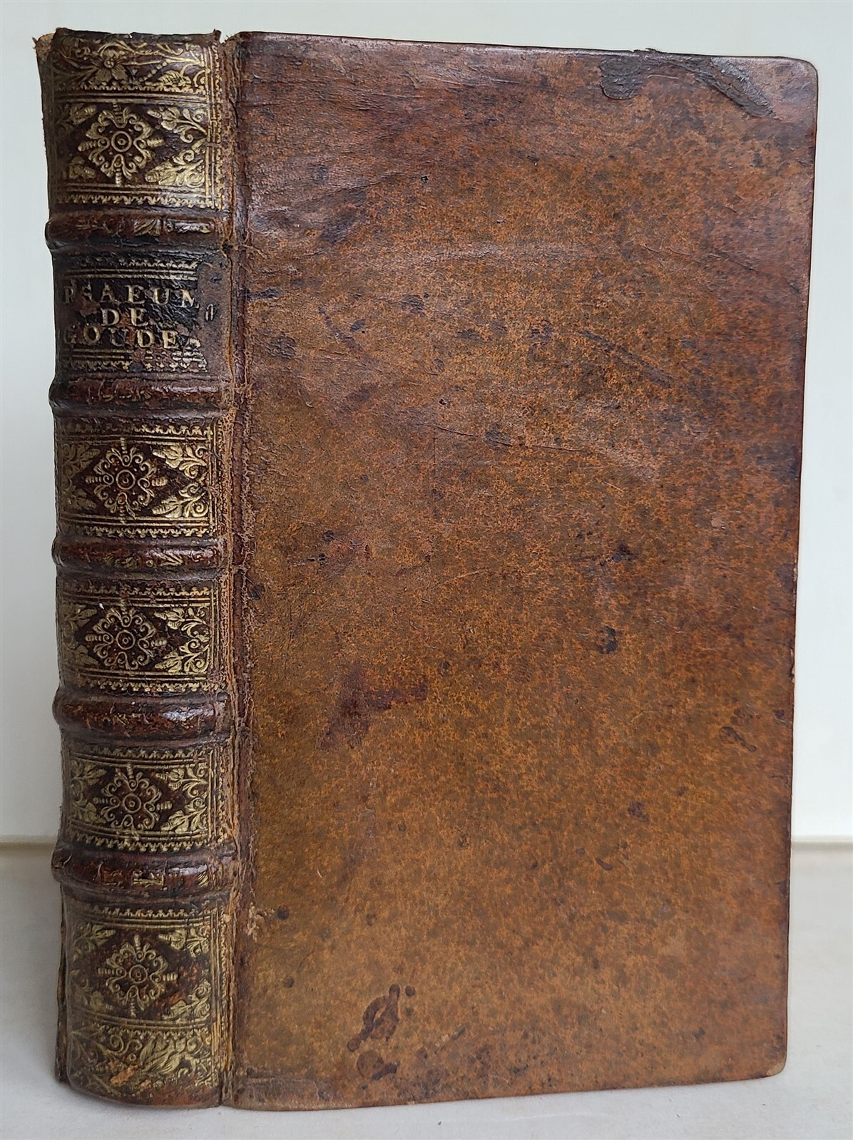 1676 PARAPHRASE UPON THE PSALMS of DAVID antique in FRENCH