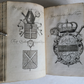 1754 COATS of ARMS of GERMAN NOBLES Wappen-Kalender antique fully illustrated