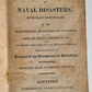 1813 REMARKABLE SHIPWRECKS Interesting Accounts of Naval Disasters antique