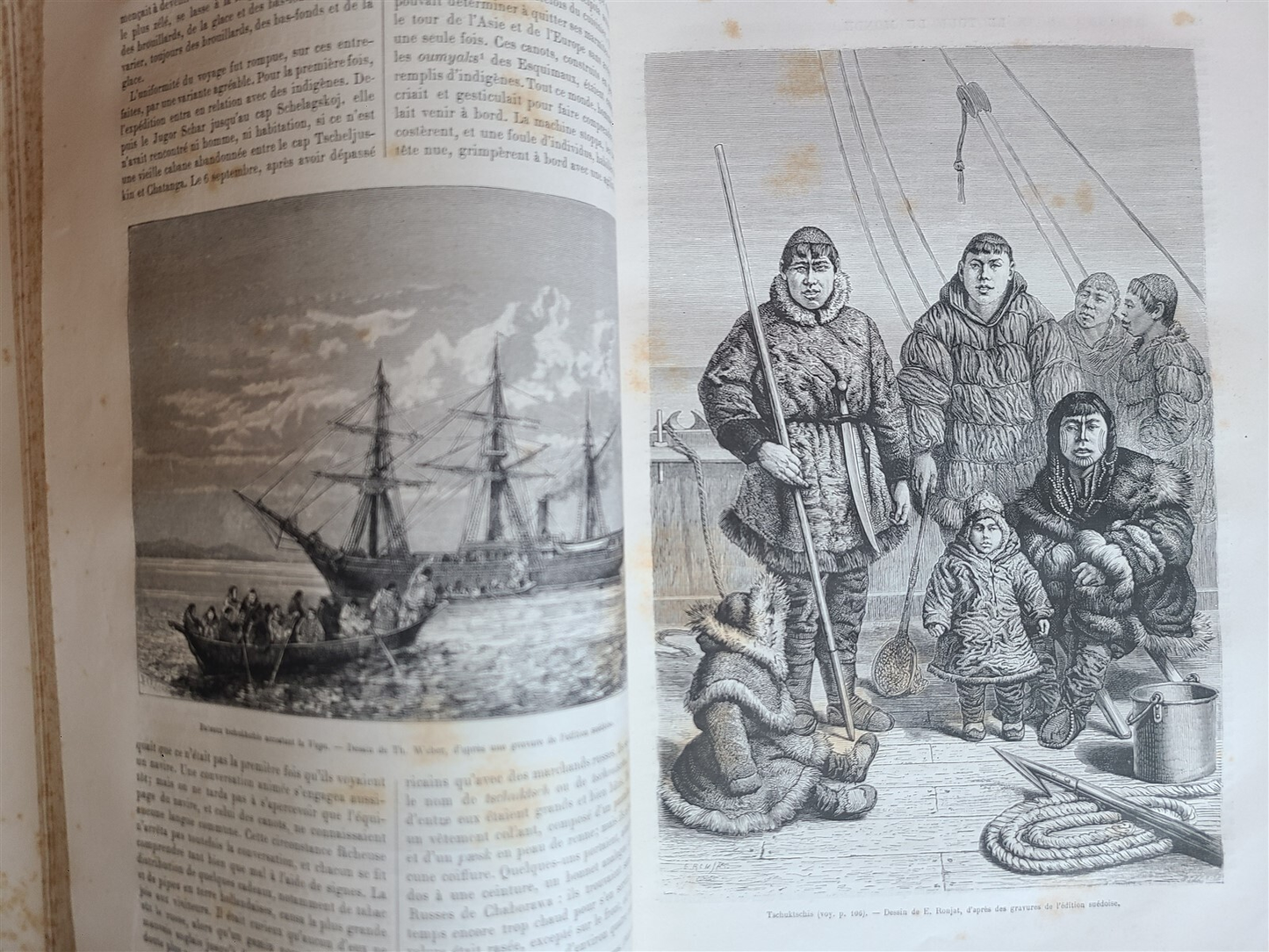 1860-85 49 volumes HISTORY of VOYAGES TOUR DE MONDE ILLUSTRATED antique 170 lbs