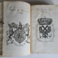 1754 COATS of ARMS of GERMAN NOBLES Wappen-Kalender antique fully illustrated