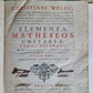 1732 MATHEMATICS 5 VELLUM VOLS antique mechanics optics astronomy architecture