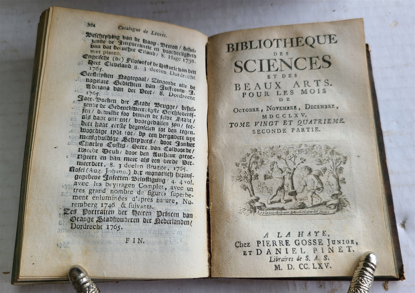 1754-72 LIBRARY of SCIENCE & FINE ARTS 36 VOLUMES in FRENCH antique ILLUSTRATED