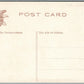 ARMY PATRIOTIC ANTIQUE POSTCARD w/ AMERICAN FLAG