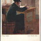 JEWISH SCHOLAR POLAND JUDAICA LAZAR KRESTIN PINX ANTIQUE POSTCARD