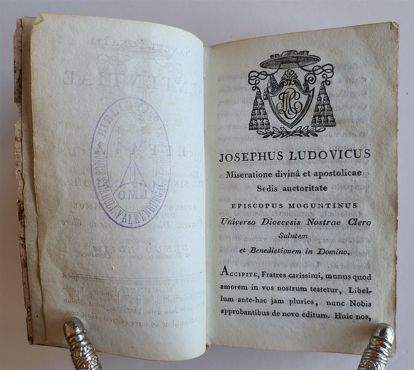 1808 SENTENTIAE et EFFATA by SANCTI IGNATII antique