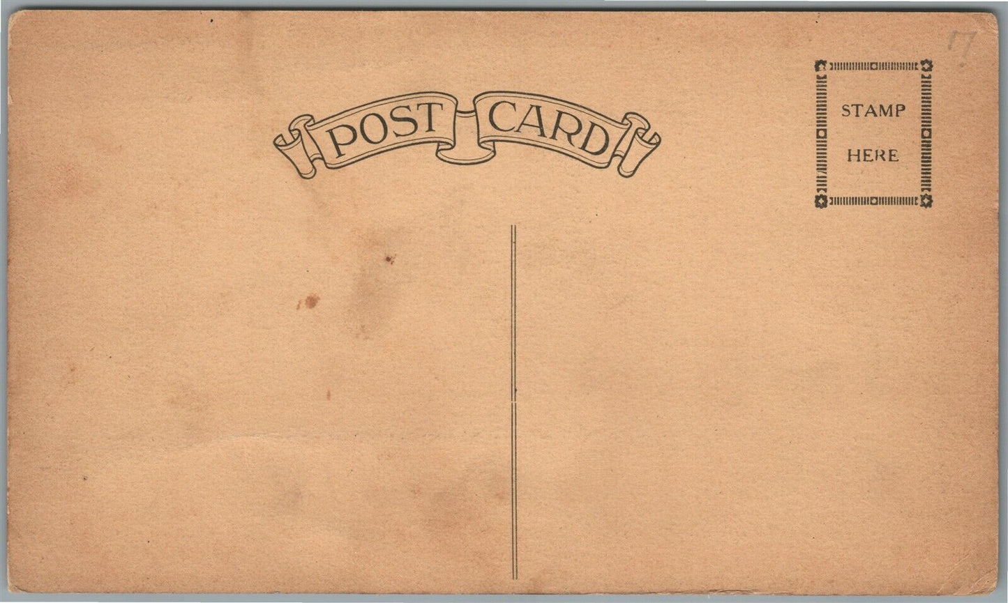 US ARMY MEN IN SAN ANTONIO TX COMIC ANTIQUE POSTCARD