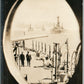 THROUGH THE FLAGSHIP PORT ANTIQUE REAL PHOTO POSTCARD RPPC